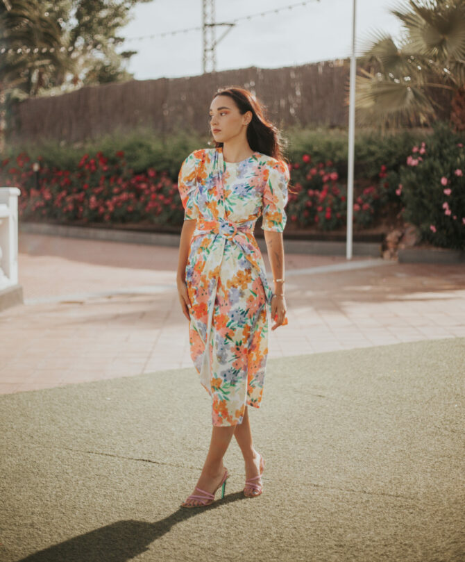 VESTIDO ABSTRACTO FLORAL