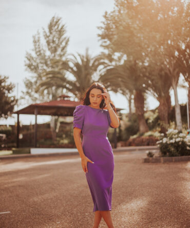 VESTIDO MORADO