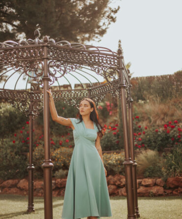 Vestido breezy blue