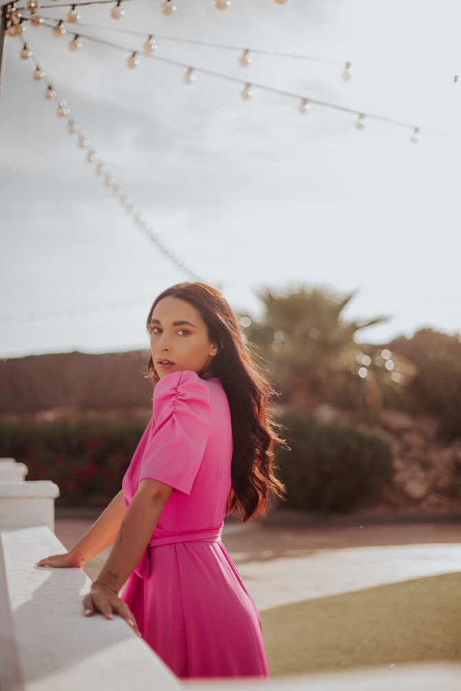 VESTIDO FUCSIA GLAM