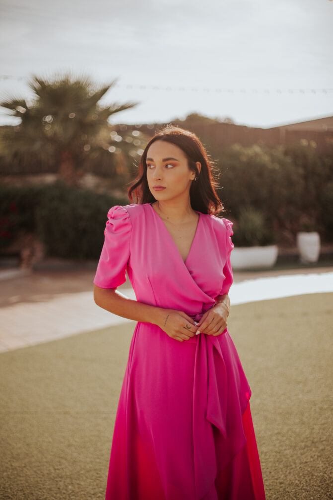 VESTIDO FUCSIA GLAM