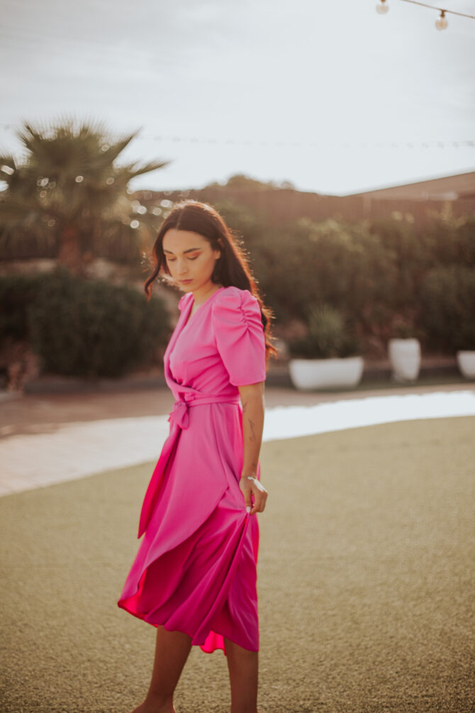 VESTIDO FUCSIA GLAM